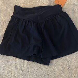 Shade & Shore Dark Blue Athletic Shorts